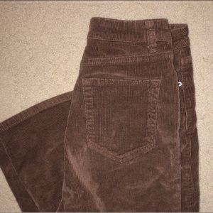 brown corduroy pants